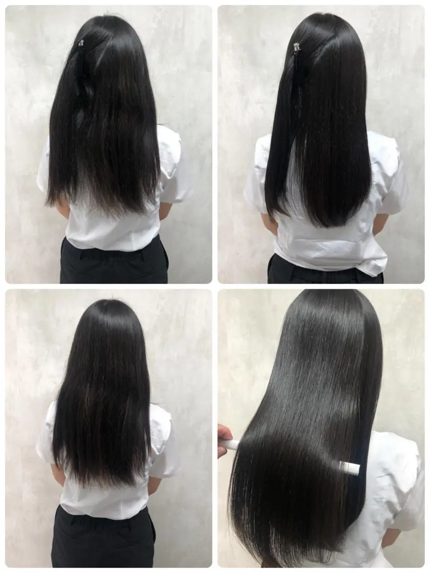 ロング 縮毛矯正 トリートメント あなた史上 最高を提供のヘアスタイル