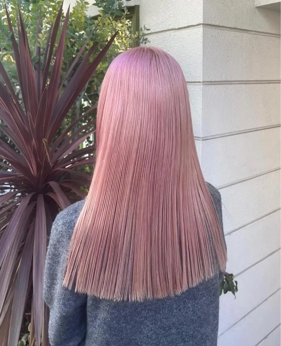 ロング カラー ロング 韓国ヘア💇🏼 kanonのヘアスタイル