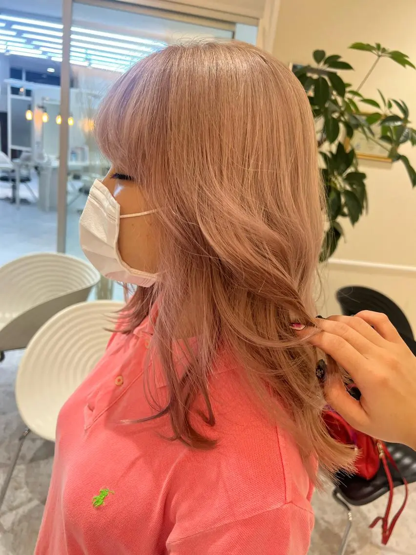 ミディアム カラー ヘアカラー トリートメント 🍏すがの みき🍏のヘアスタイル