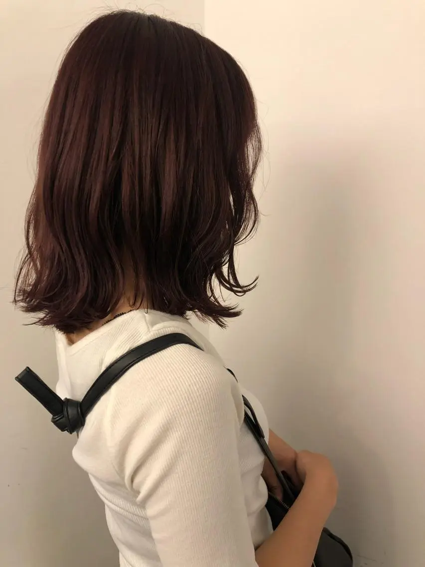 ミディアム カラー パーマ カット 縮毛矯正 トリートメント Bianca 代表 硲 貴亮【東武練馬】のヘアスタイル
