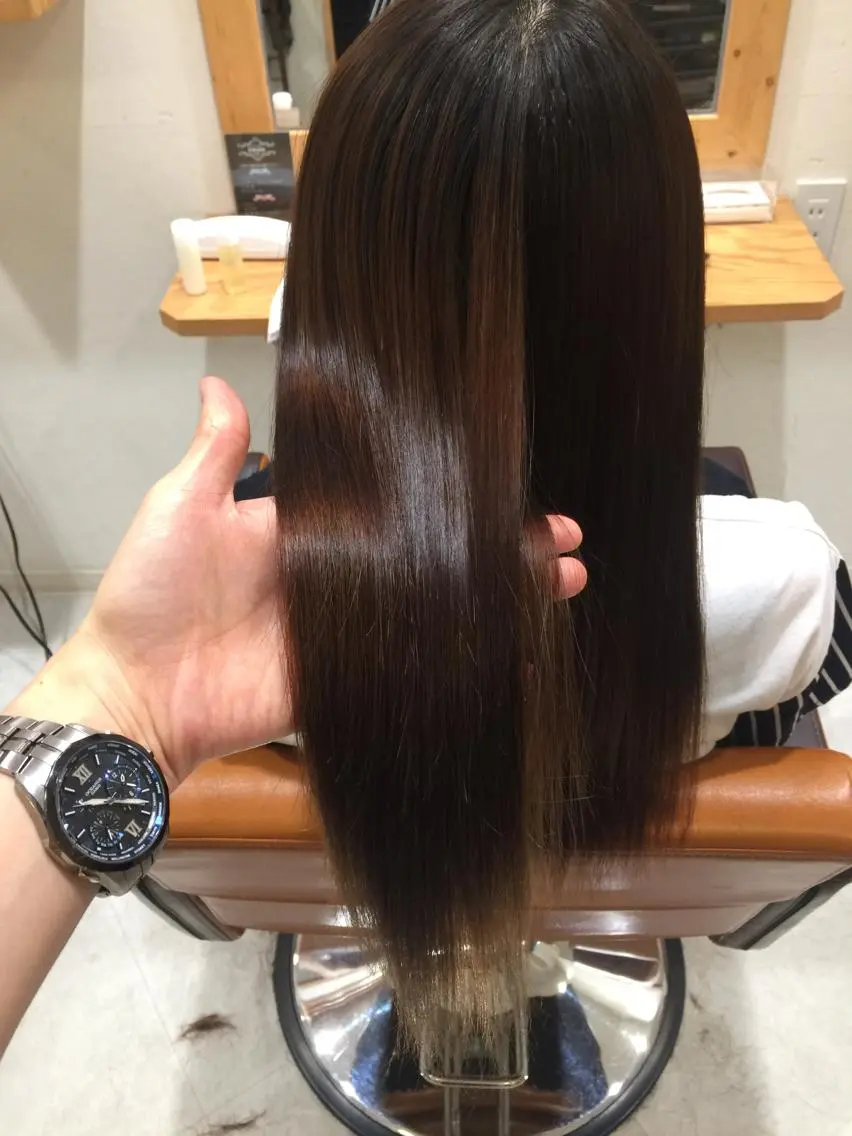 ロング 髪質改善 ツヤ髪専門美容師 桑原 和誠のヘアスタイル