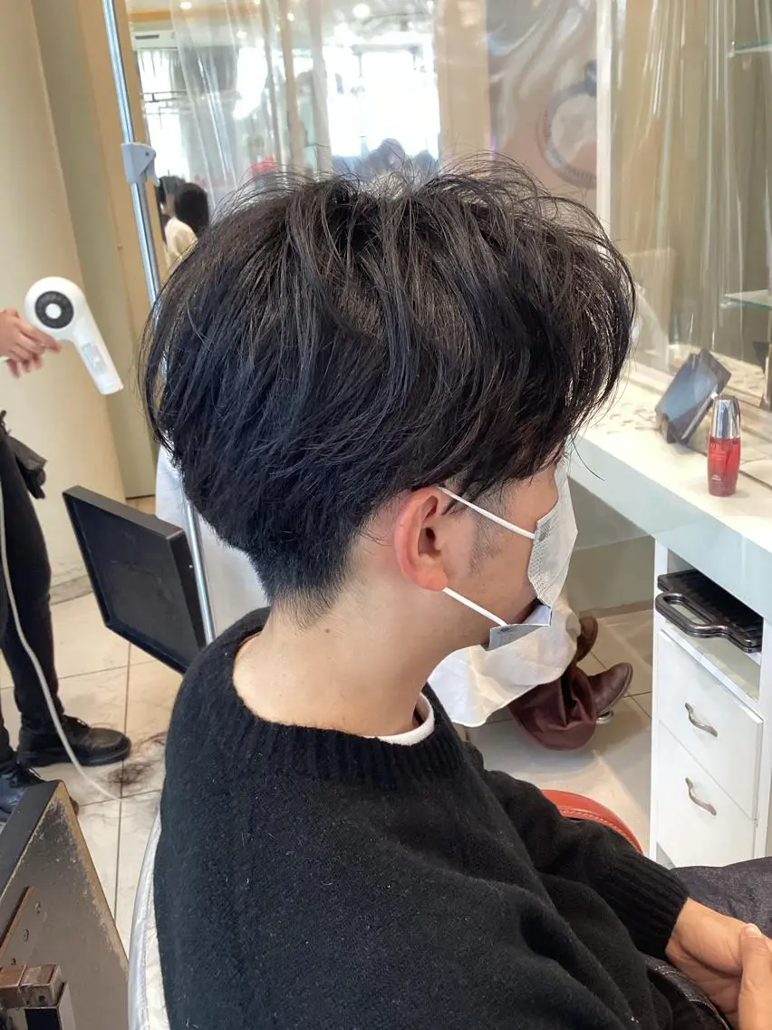 パーマ メンズ カルマパーマ メンズパーマ メンズ縮毛矯正 ♠️店長下平隼人のヘアスタイル