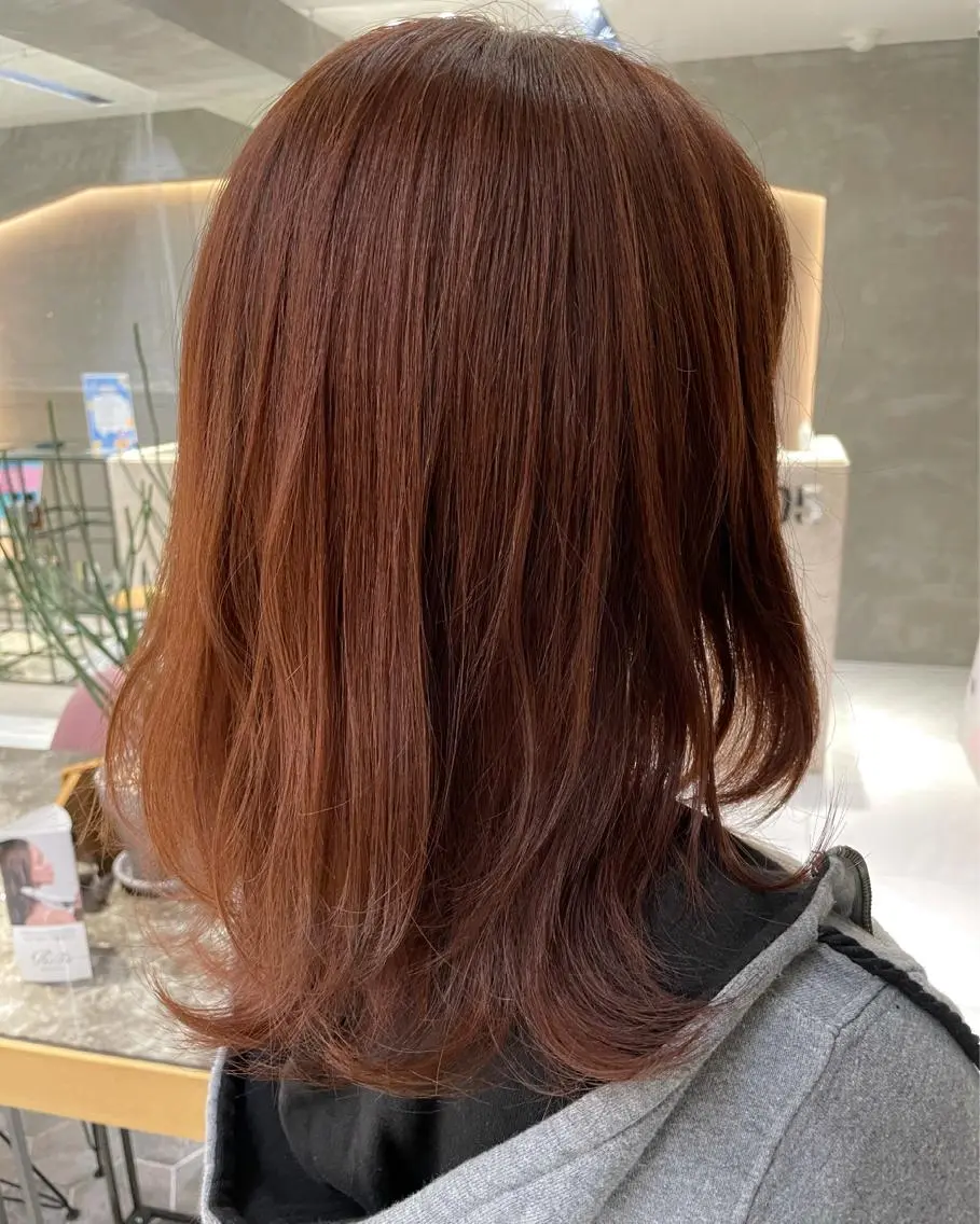 ミディアム カラー カット ヘアカラー トリートメント 🦕小林 大地🦕のヘアスタイル