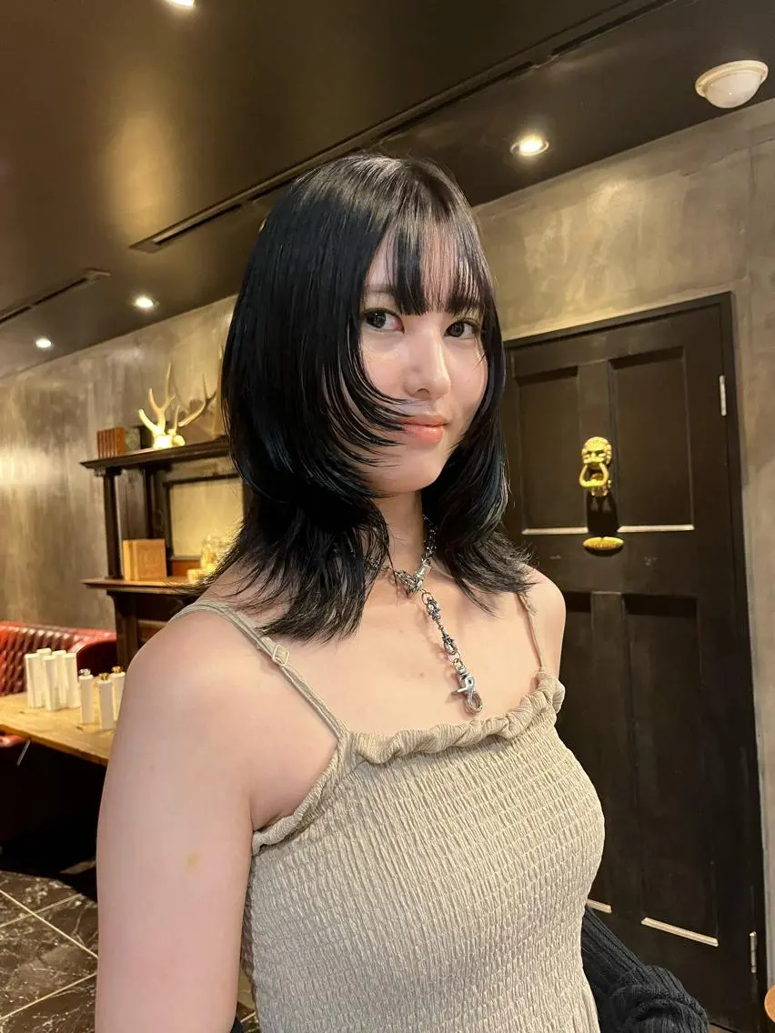 セミロング 🫧透明感カラー🫧 SHINSEIのヘアスタイル