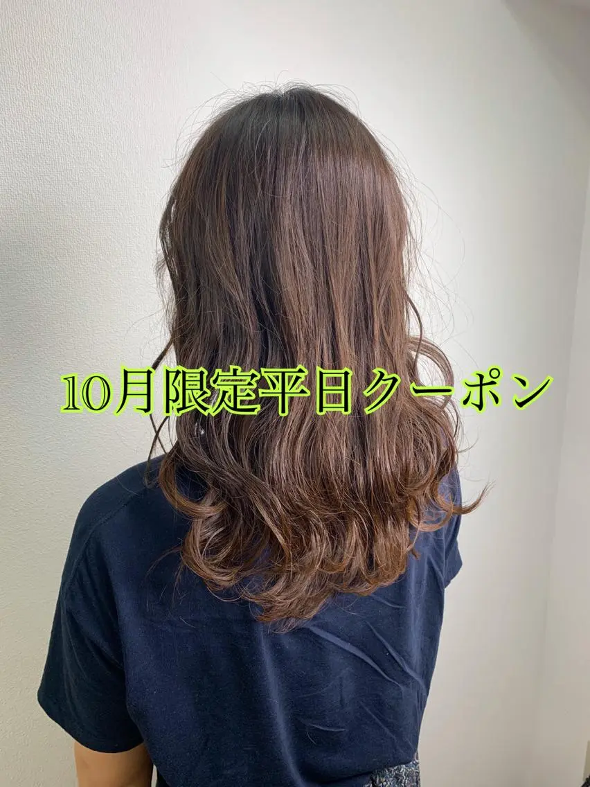 ミディアム ミディアムパーマ ハイライト 髪質改善 縮毛矯正 【清瀬】パサツキ 広がり改善川合剛史のヘアスタイル