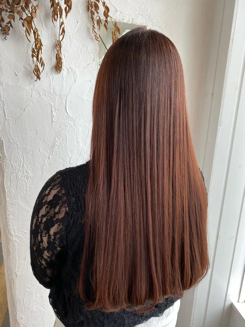ロング カラー パーマ ヘアアレンジ メンズ ネイル 豊橋美容院 ソンリエのヘアスタイル