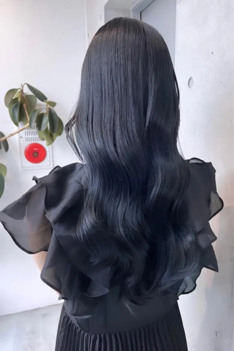 ロング カラー カット ヘアカラー トリートメント 🌫️大人韓国ヘア 🌫️naoyaのヘアスタイル