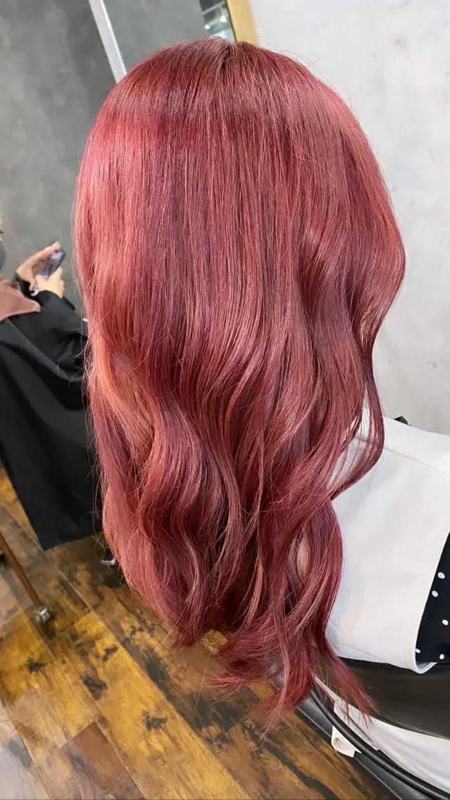セミロング カラー 髪質改善/レイヤー カット手塚奨のヘアスタイル