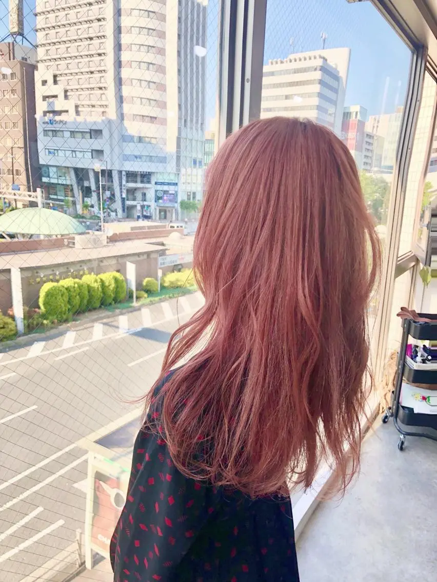 ロング カラー パーマ ヘアアレンジ メンズ キッズ ネイル マツエク・マツパ メンズバレイヤージュ メンズブリーチ メンズハイライト メンズインナーカラー メンズ韓国風 エビスザキレン/メン ズ/心斎橋🌳のヘアスタイル