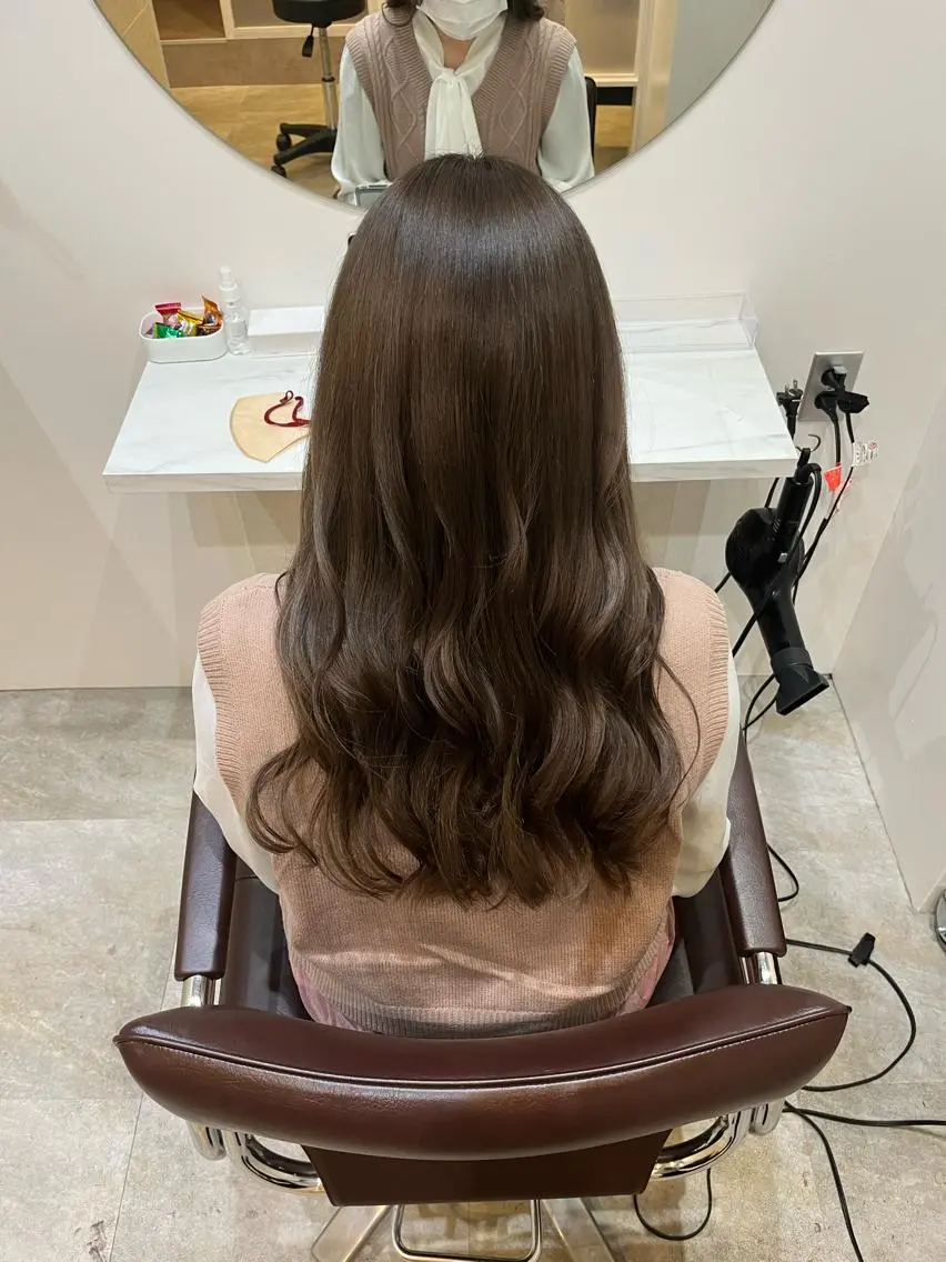 ロング カラー 【髪質改善 艶髪】 布川 莉穂のヘアスタイル