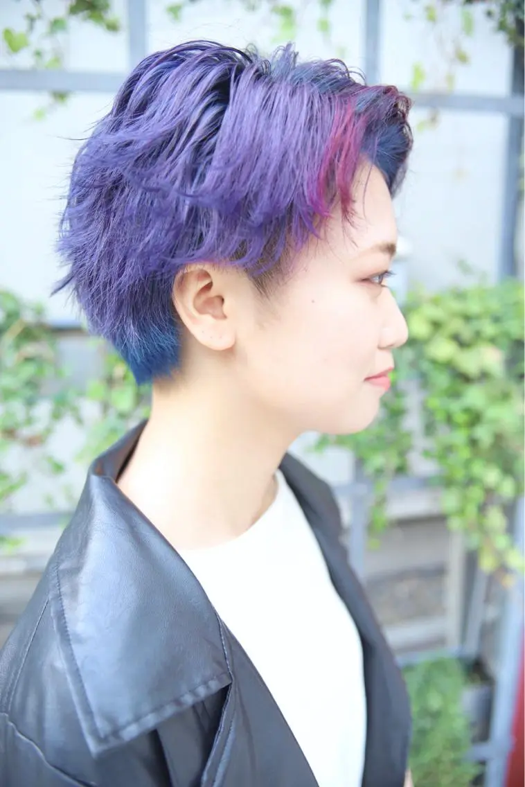 ショート カット ヘアカラー 髪質改善酸性縮毛矯正 酸性ストレート◎鈴木のヘアスタイル