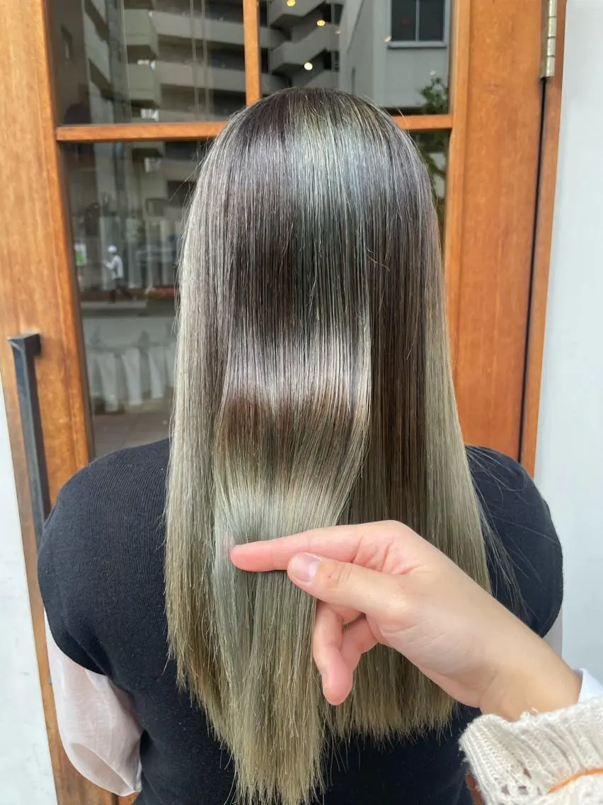ロング トリートメント いまじゅく あおいのヘアスタイル