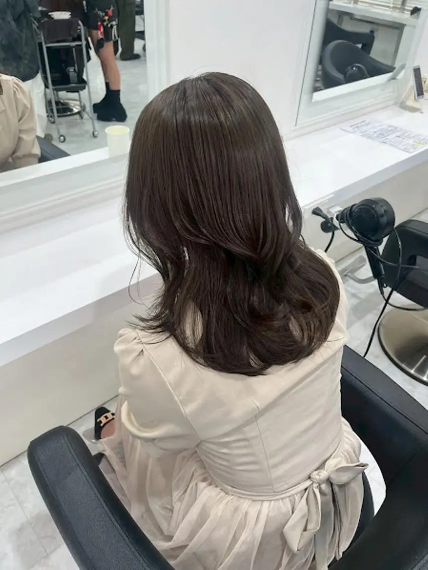 カラー 🪞official FRUITS渋谷🩰のヘアスタイル