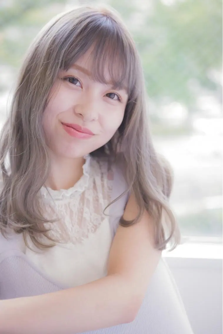セミロング カラー 末吉 慶多のヘアスタイル