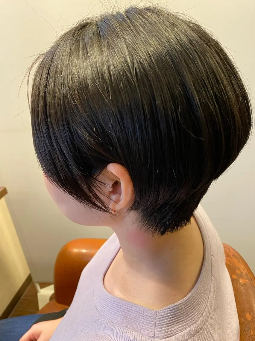 ショート liL hair サトウリョウタのヘアスタイル