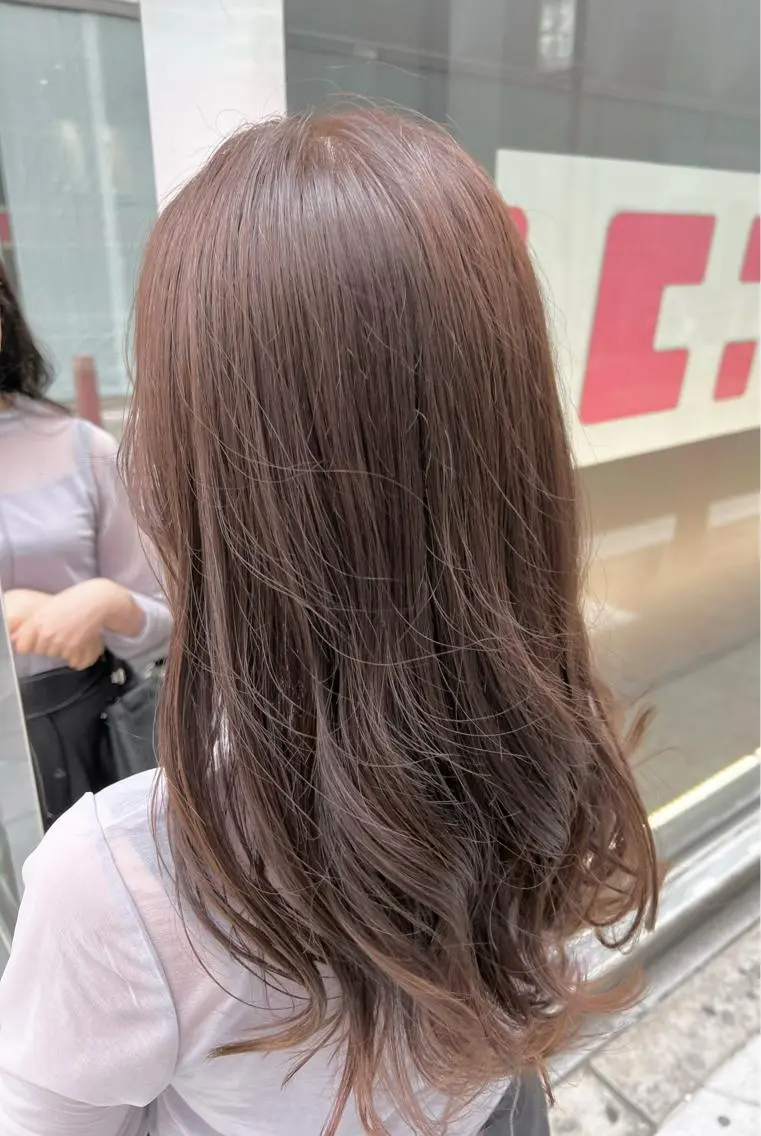 ロング カラー 谷町/Le'a /竹原しおなのヘアスタイル