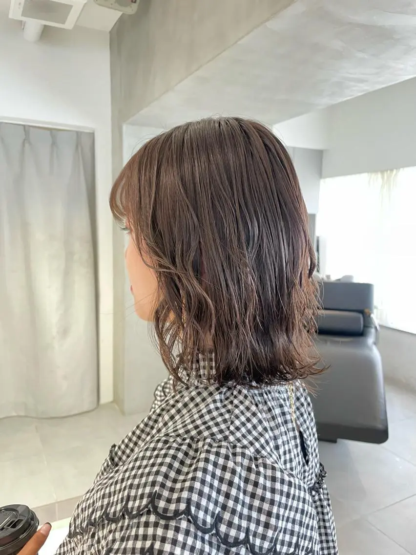ミディアム カラー 🪞透け感&韓国ヘア 🪞honokaのヘアスタイル