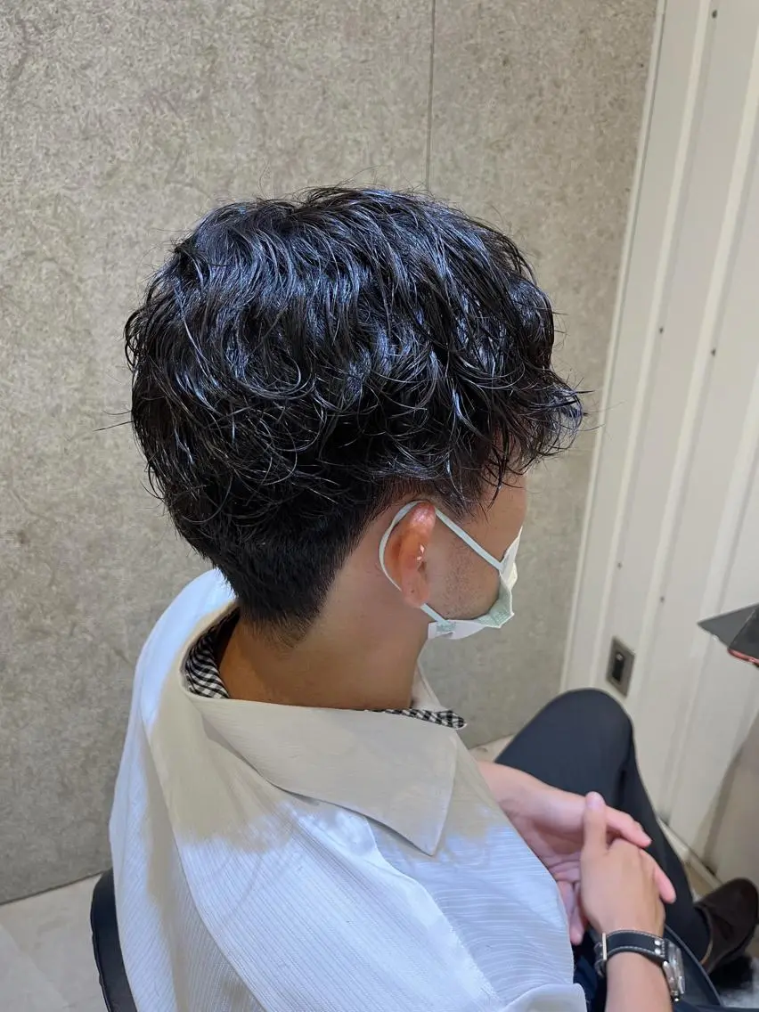 パーマ メンズ 髪質改善ケア🤍小川 友香のヘアスタイル