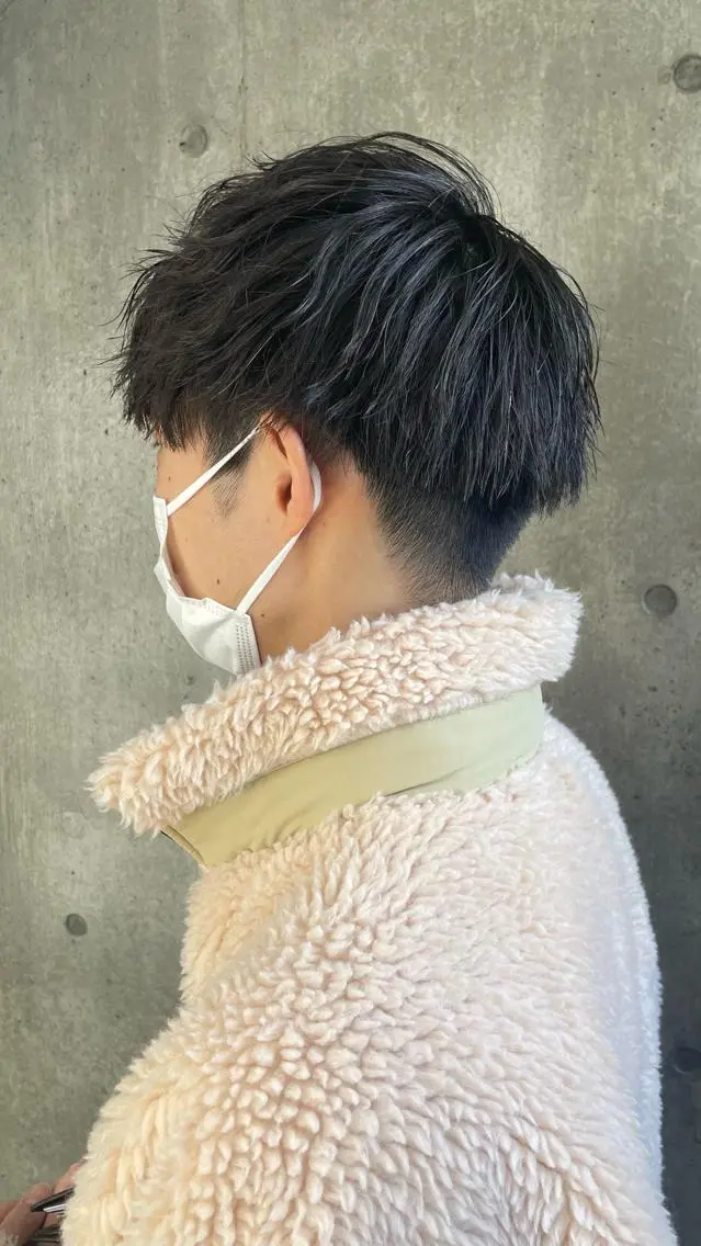 ショート メンズ もりたみかこ 美容師お休み中のヘアスタイル