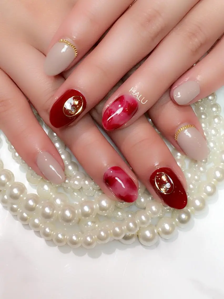 ネイル ニュアンスネイル HALU ハルのネイルデザイン