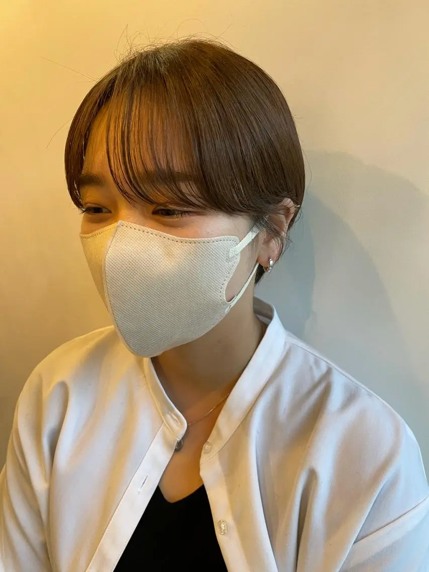ショート ハンサムショート ショートヘア 今井 聖玲奈のヘアスタイル