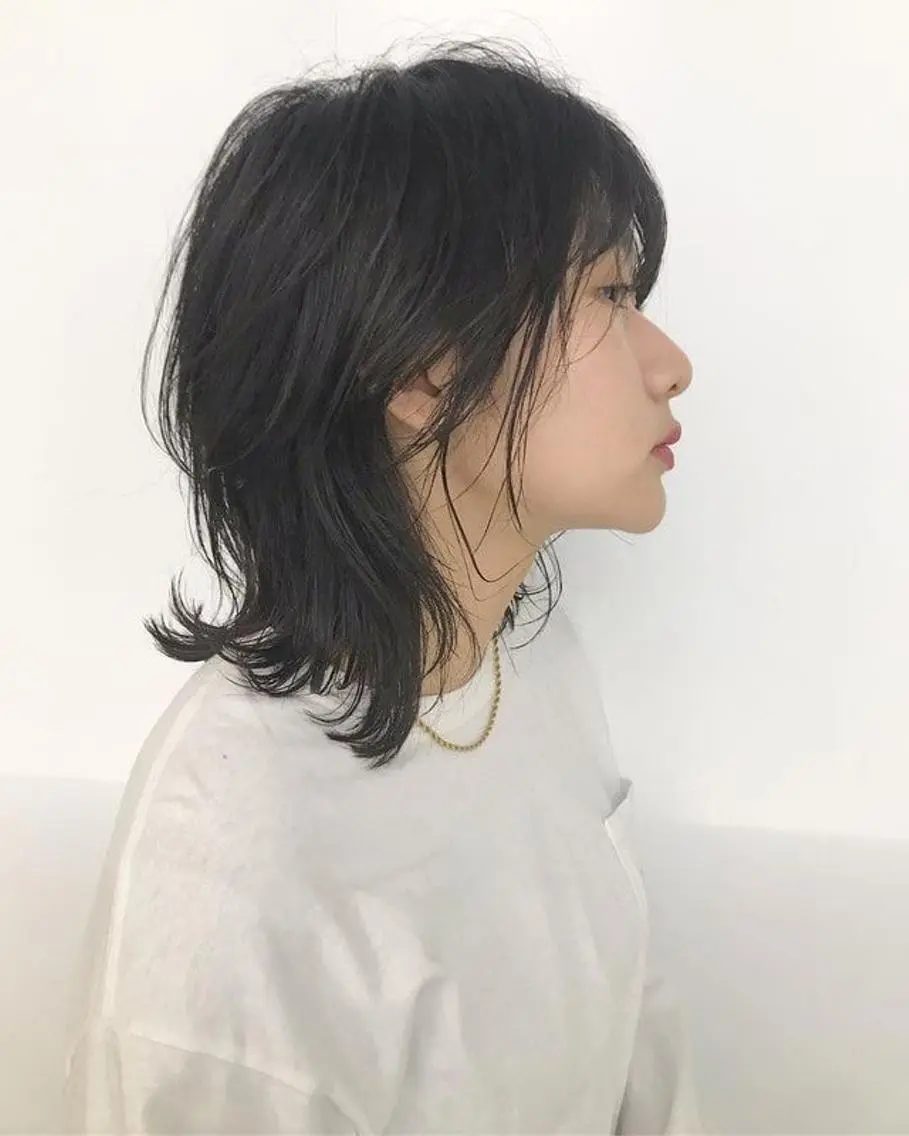 ミディアム 吉田一輝 外国人パーマのヘアスタイル