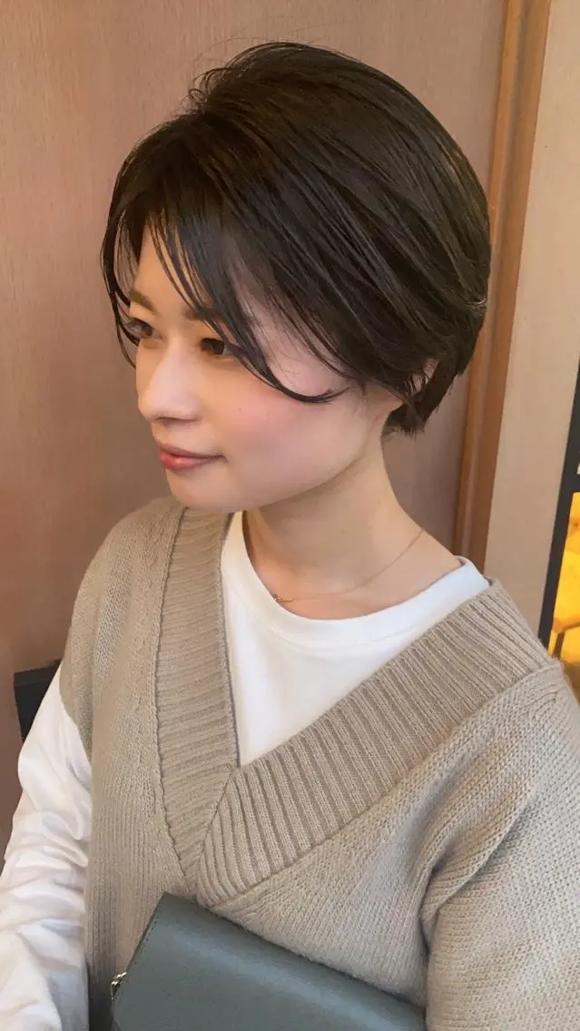 ショート ヘアカラー トリートメント sail hairのヘアスタイル