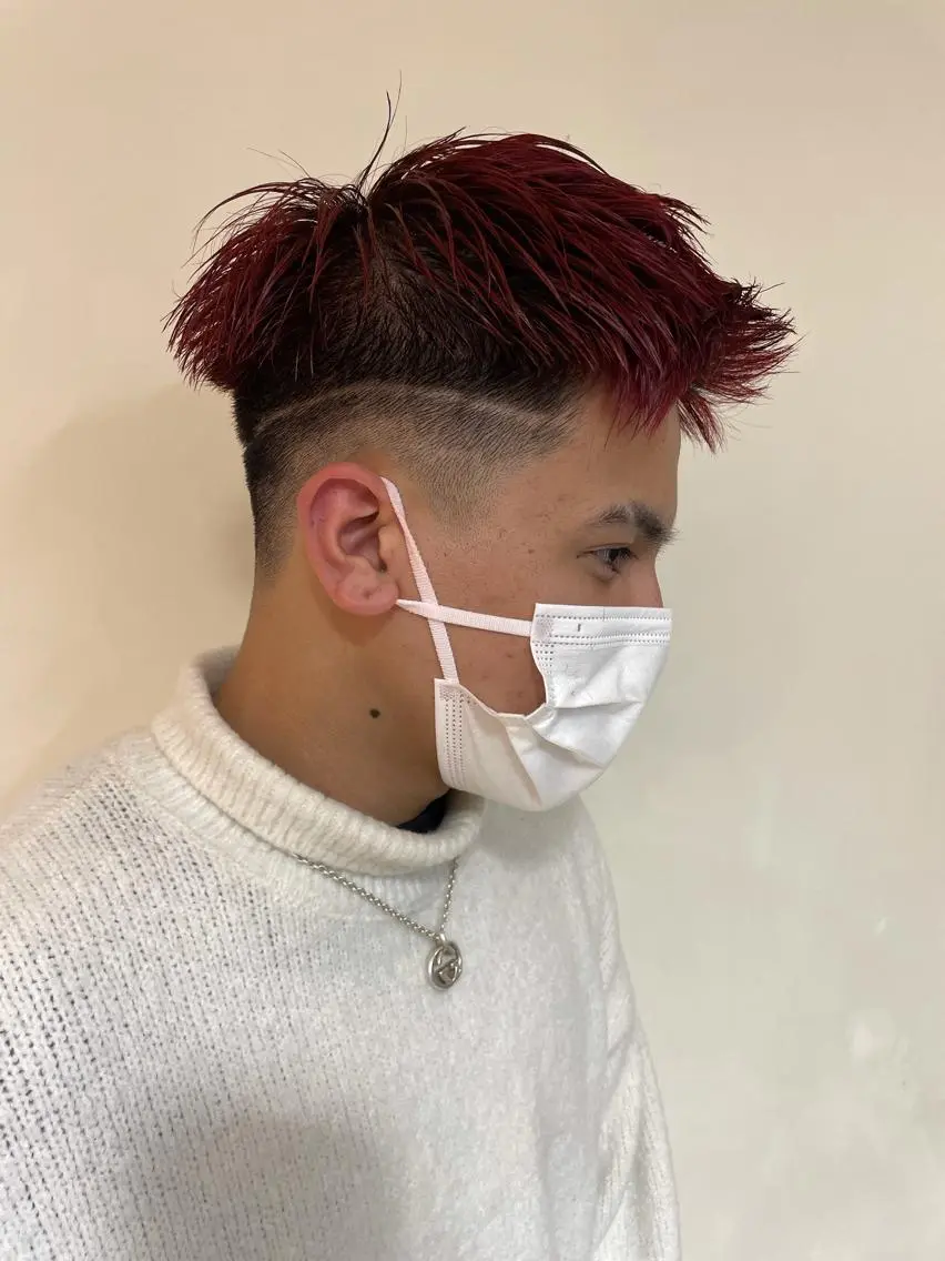 ショート カラー メンズ 辻堂メンズ特化 YU-YAのヘアスタイル