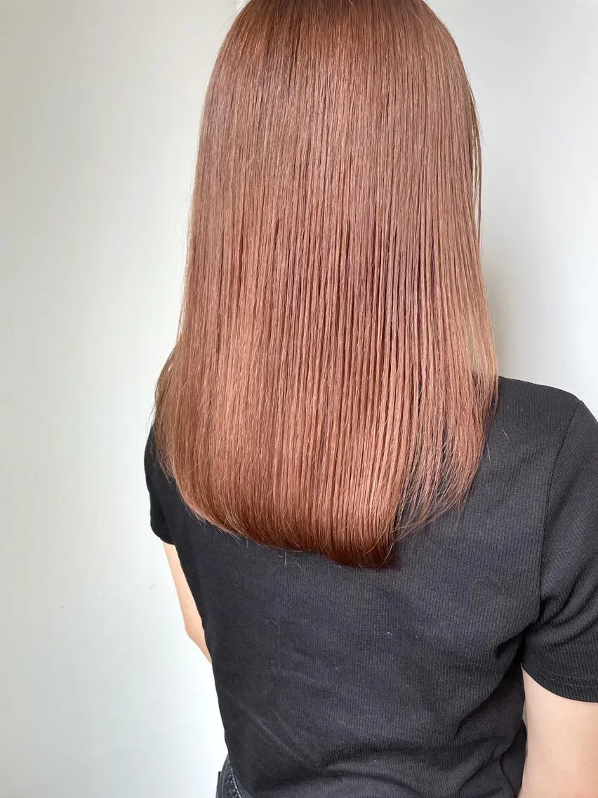 セミロング カラー アッシュ ベージュカラー ブラウンカラー 透明感カラー グレージュ カット ヘアカラー トリートメント 江上拓郎/ショート /酸性ストレートのヘアスタイル