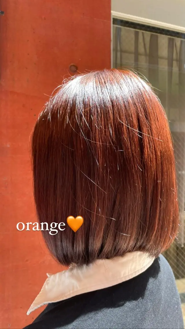 ミディアム カラー loely 💞miyuのヘアスタイル