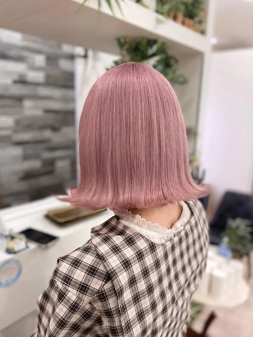 ミディアム ヘアカラー 🦋 SHION 🦋のヘアスタイル