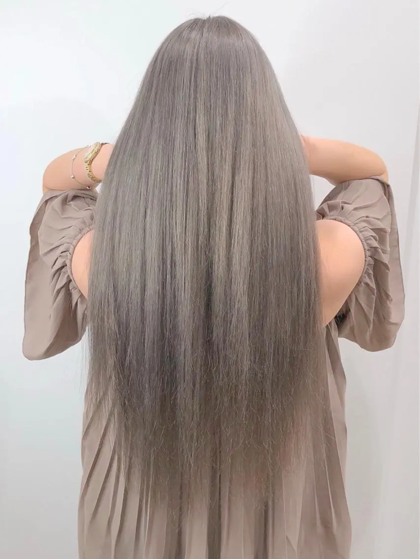 ロング カラー 🌙HIZUKI🌙 ハイトーン 艶髪のヘアスタイル