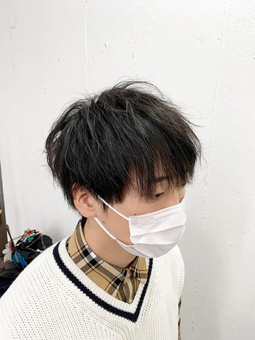 カラー パーマ メンズ 名古屋駅/トップス タイリスト/大黒拓哉のヘアスタイル