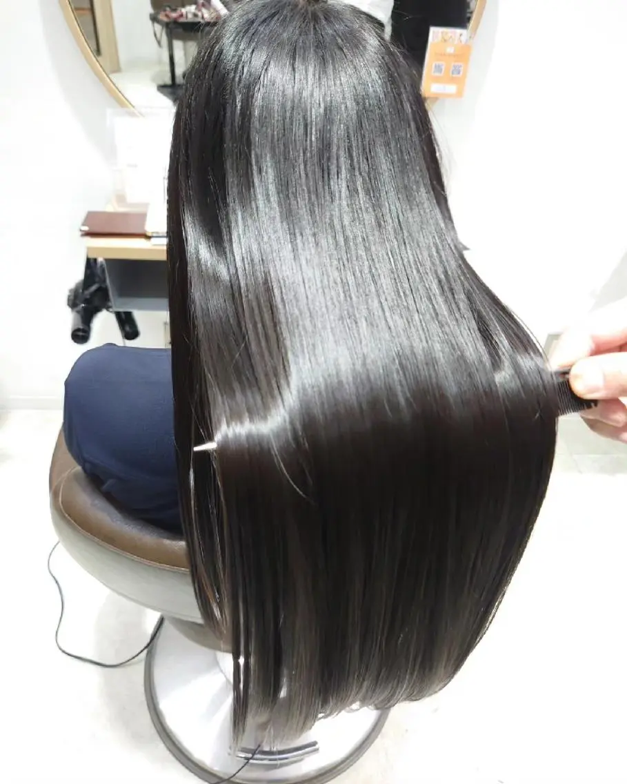 ロング カット 縮毛矯正 トリートメント 🌸銀座一丁目/美髪 矯正🌸山田 隆介のヘアスタイル