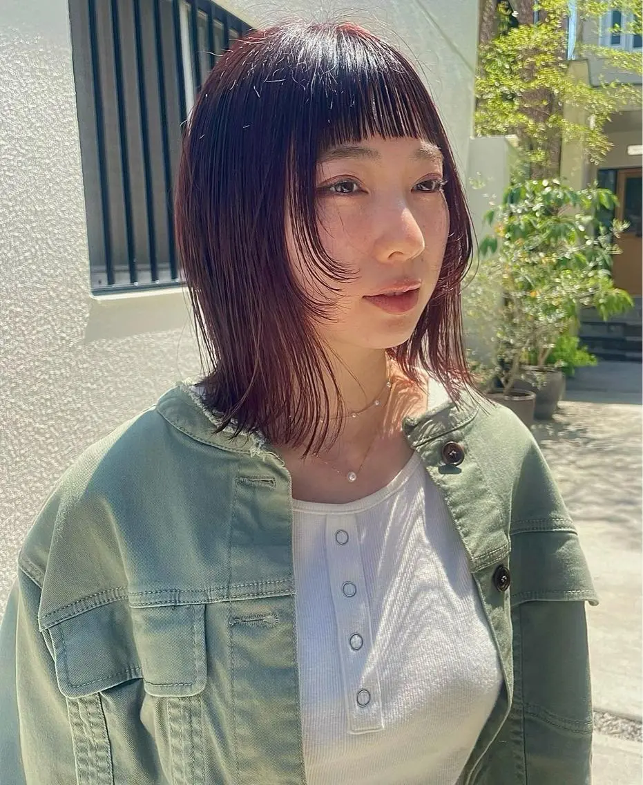 ミディアム レイヤーカット 🪐ナチュラルモード ヘア🪐honokaのヘアスタイル