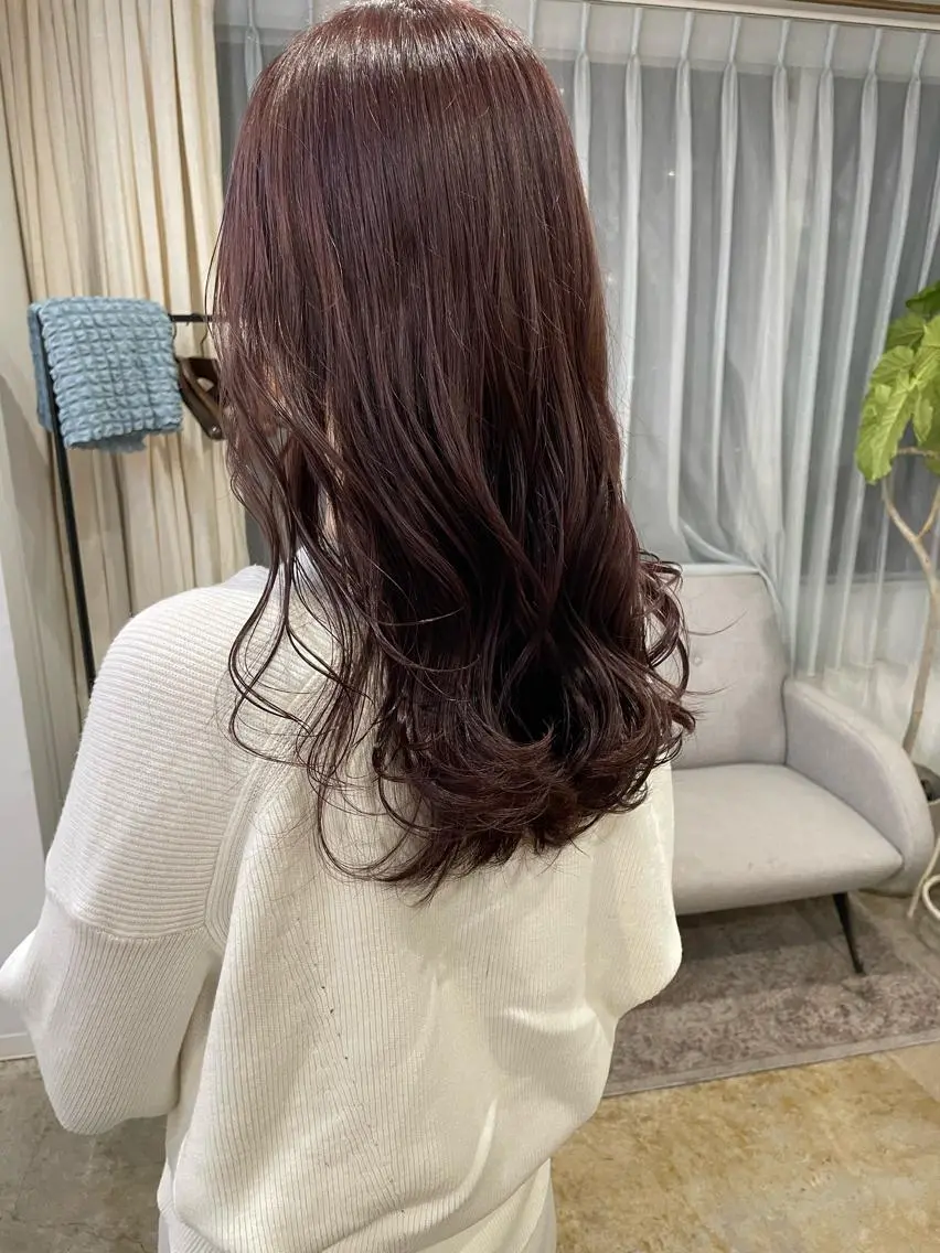 ロング カラー ヘアアレンジ ヘアセット ✿ 𝚜𝚊𝚔𝚒 ✿のヘアスタイル