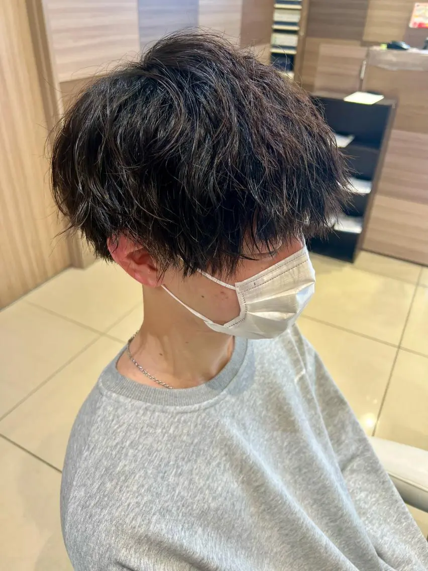 パーマ メンズ カット パーマ トリートメント men's美容師 Maturi✄のヘアスタイル
