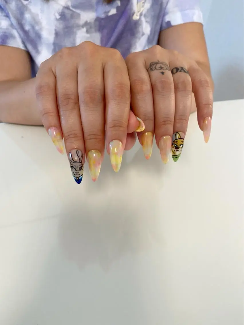 セミロング 🦋Nail Amo🦋のネイルデザイン