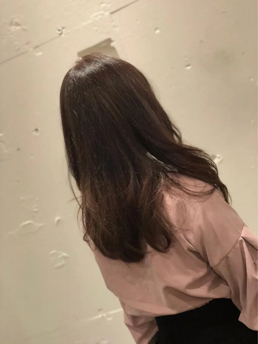 ミディアム カラー ベージュカラー カット ヘアカラー 小森谷 亮太のヘアスタイル
