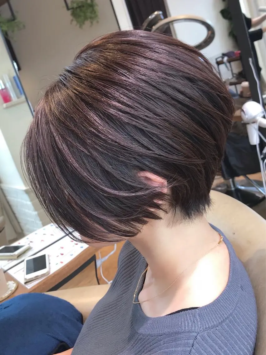 ショート ✨大人ショート特化 /カットモデル/銀座のヘアスタイル