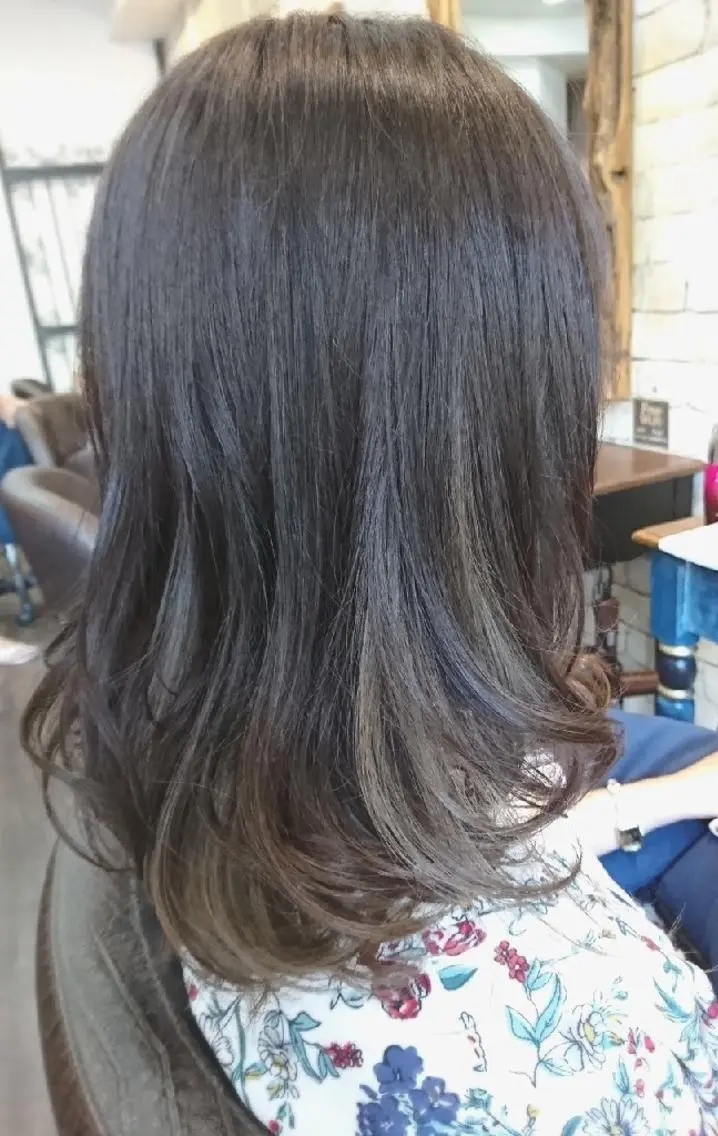ミディアム カラー パーマ ヘアアレンジ メンズ メンズハイライト グラデーションカラー ハイライトカラー ハイライト ヘアカラー まとまり💯悩み改善 ★松本尚弥★店長のヘアスタイル