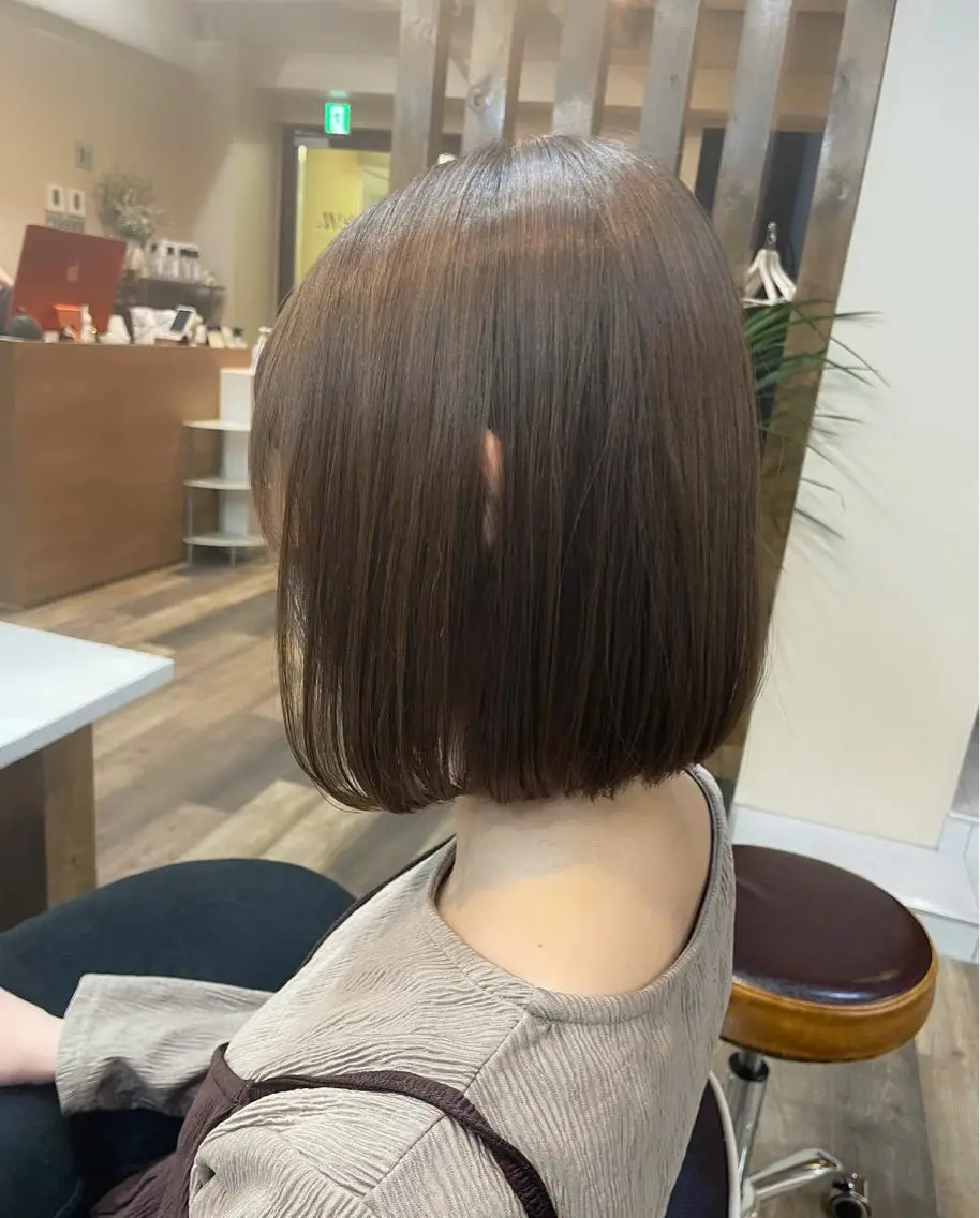 ショート 縮毛矯正 ヘアカラー トリートメント 札幌大通/メンズ/ 縮毛矯正•髪質改善のヘアスタイル