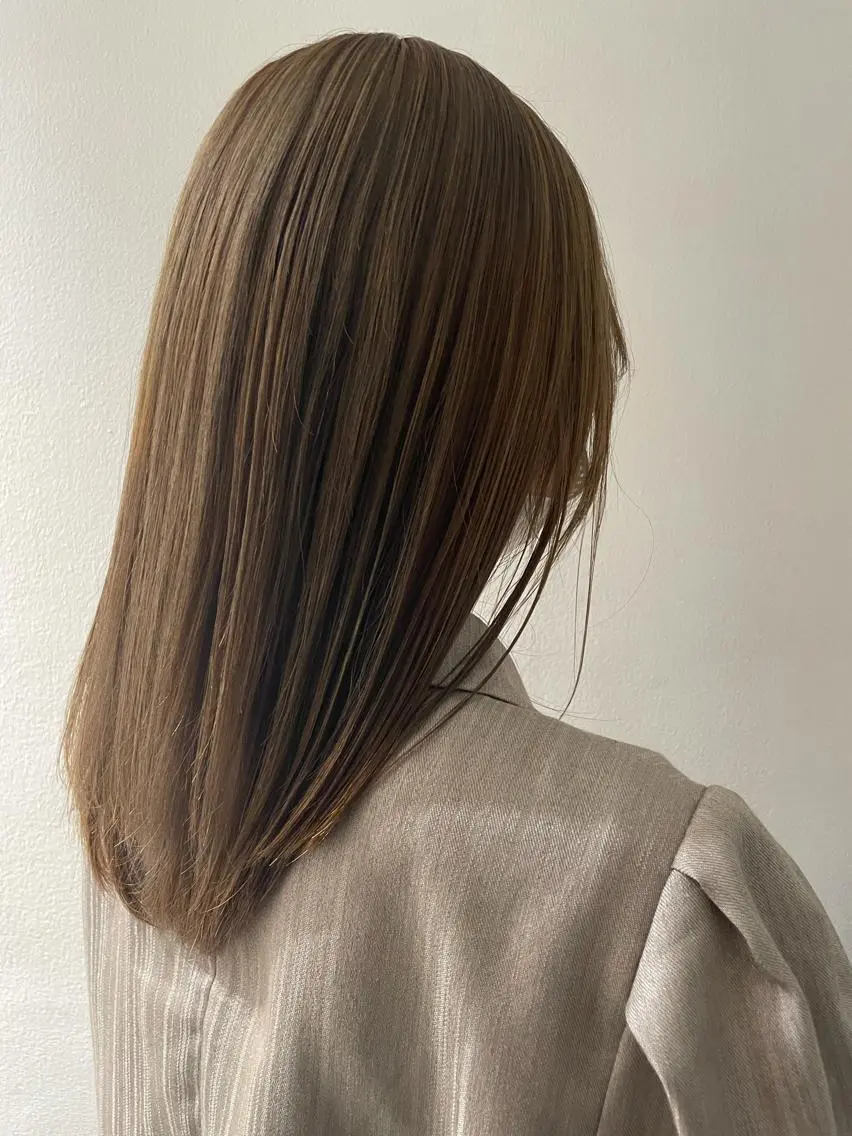 ミディアム カラー 似合わせ特化 /馬場 翼のヘアスタイル