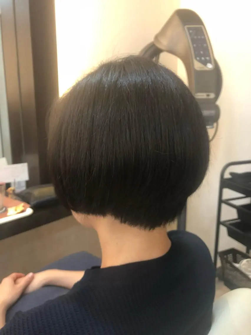 ショート ボブ 🌙似合わせ🐈‍⬛ ケア✨又吉のヘアスタイル