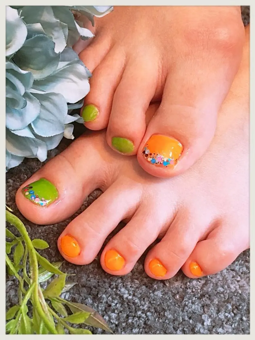 ネイル ワンカラーネイル nailsalon ラセラヴィのネイルデザイン