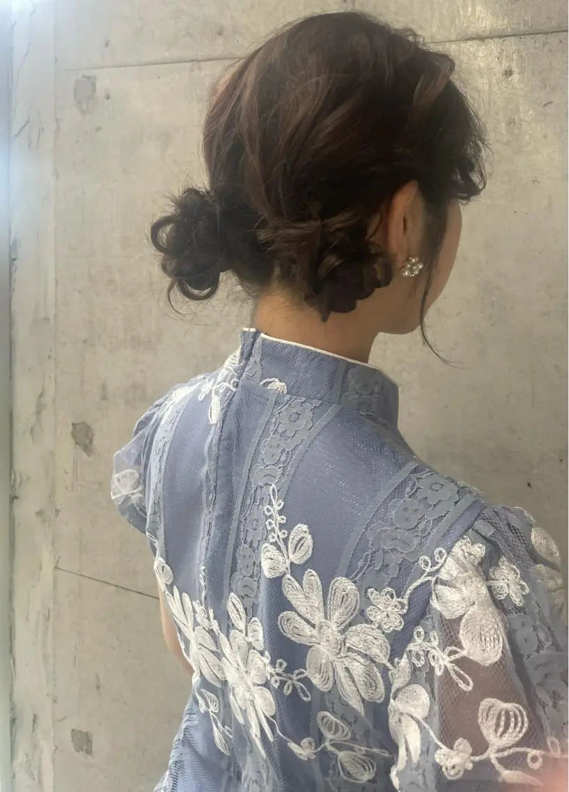 ヘアアレンジ ヘアセット 美髪× ヘアセット✨Araiのヘアスタイル