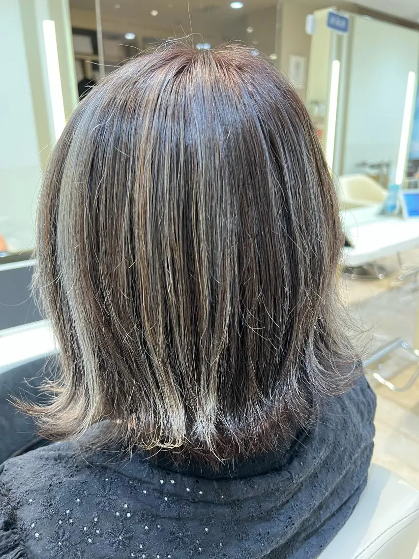 ショート カラー カット ヘアカラー トリートメント 縮毛矯正/ショート 長岡/姉崎宏実🌿のヘアスタイル