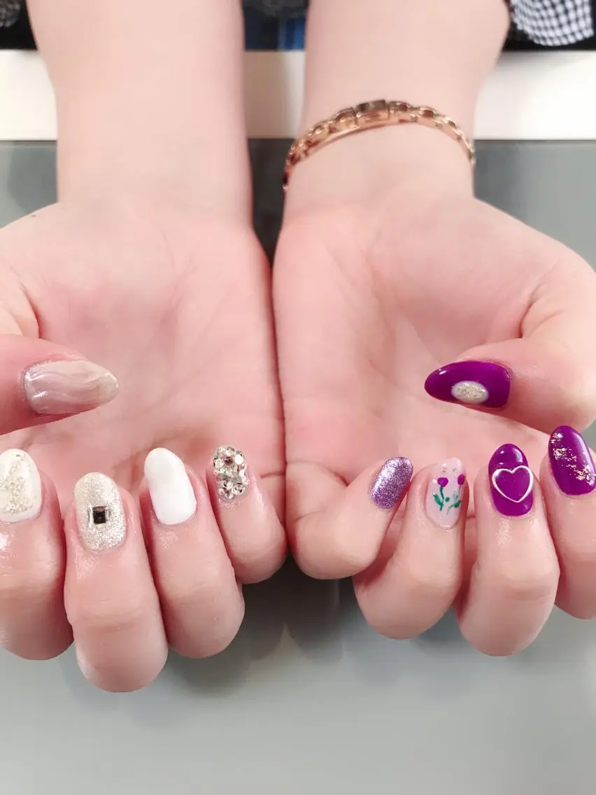 ネイル 持ち込み ハンドネイル Masuko Yasukaのネイルデザイン