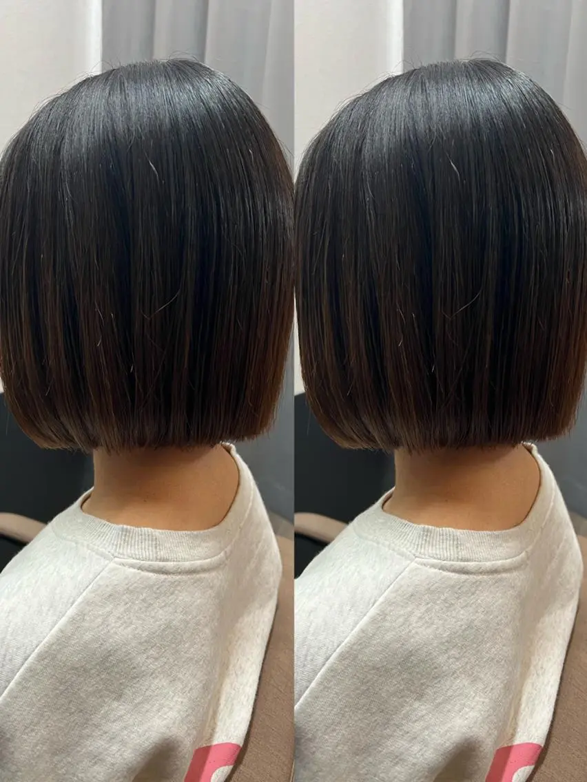 ミディアム カット TELA HAIRのヘアスタイル