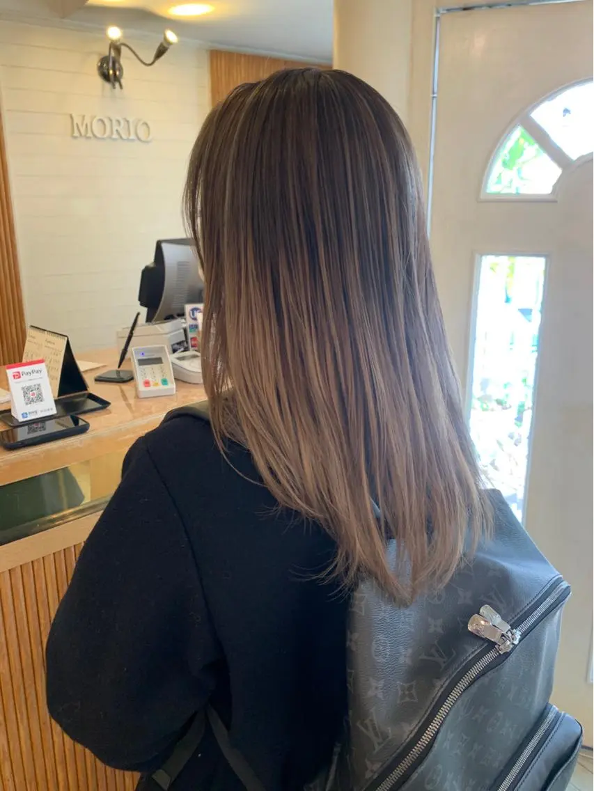 セミロング レイヤーカット 【ボブ/個室サロン】 癒し空間mimuraのヘアスタイル